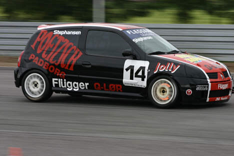 Clio Cup - Camilla Stephansen.
(Foto: Jan Gripping - Spider-Web.dk)